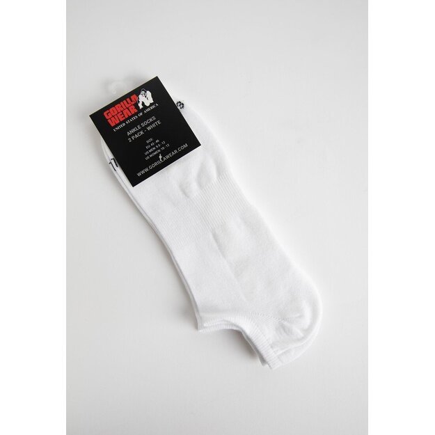 Ankle Socks 2-Pack - White