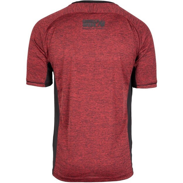 Gorilla Wear Fremont T-Shirt - Burgundy Red/Black
