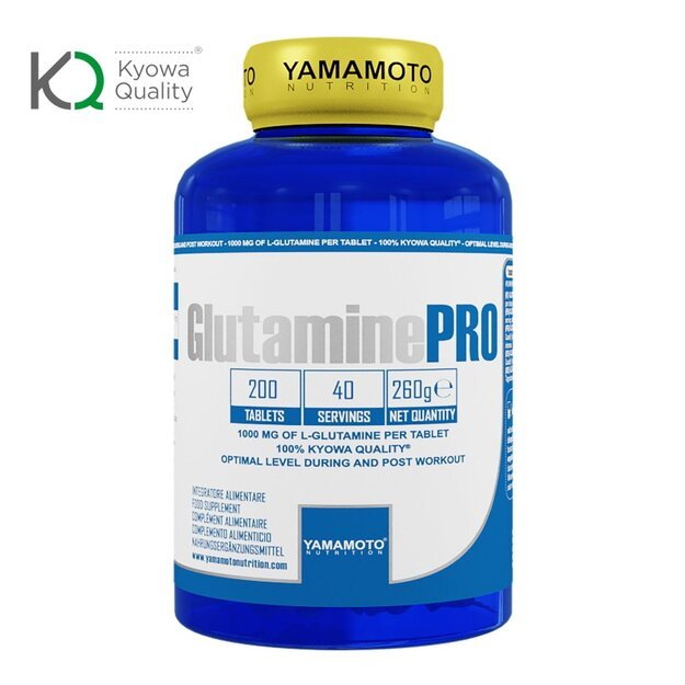 Yamamoto Nutrition Glutamine PRO (Kyowa) 200 tabl