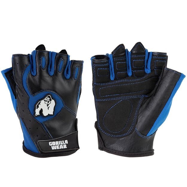Gorilla Wear Mitchell Training Gloves - Black/Blue