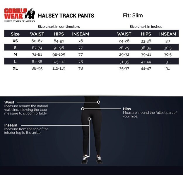Gorilla Wear Halsey Track Pants - Gray