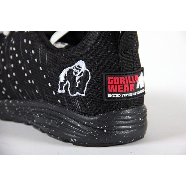 Gorilla Wear Brooklyn Knitted sneakers Black/White
