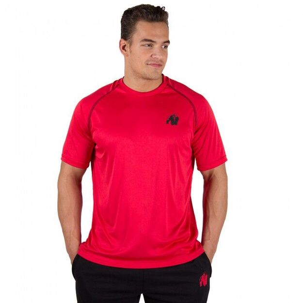 Gorilla Wear Performance T-shirt Red/Black