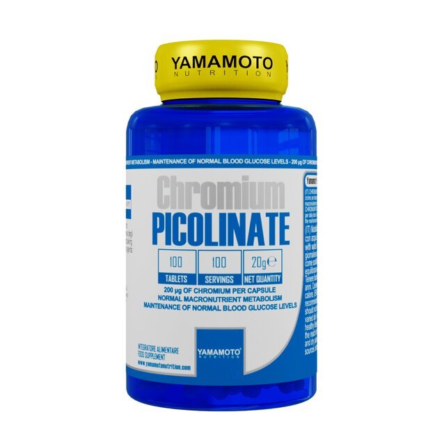 Yamamoto Nutrition Chromium Picolinate 100 tab